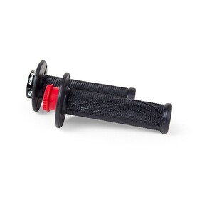 RTech Lock On Grips R20 Black - Includes 8 Cams