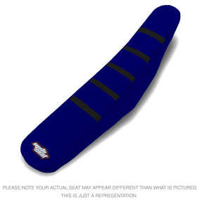 Motoseat Husqvarna TC85 18-24 Ribbed Traction Navy / Black Seat Cover