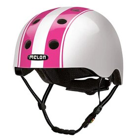 Bike Helmet Urban Active Double Pink/White