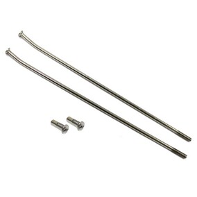 Psychic MX Suzuki RMZ250 07-26 RMZ450 05-26 19-inch Stainless Rear Spoke Set