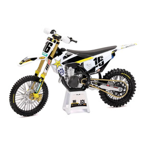 New Ray Husqvarna FC450 Factory Racing Rockstar Energy 1:12 Scale Model