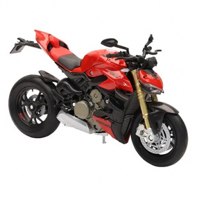 New Ray Ducati Super Naked V4S Road Bike 1:12 Scale Model