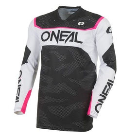 ONEAL 27 HARDWEAR CAMO JERSEY - BLACK/WHITE/PINK 