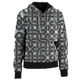 Thor Harper Zip Hoody Womens Black 