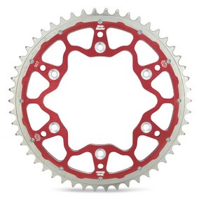 Moto-Master Honda CR125/250/500 CRF230/250/450 Beta 125RR-480RR Fusion Dual-Ring Rear Sprocket Red