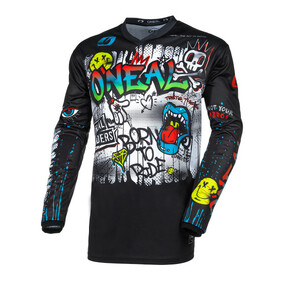 O'Neal 24 Youth ELEMENT Rancid Jersey - Black/Multi