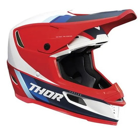 THOR MX Reflex Apex Helmet White/Blue S22
