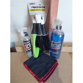 Bike Cleaning Kit with Brush set