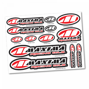 Maxima Assorted Logo Decal Sheet