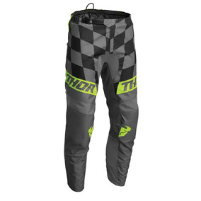 THOR MX Pant Sector Youth Birdrock Grey/Acid