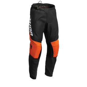 THOR MX Pant Sector Youth Chevron Charcoal/Orange