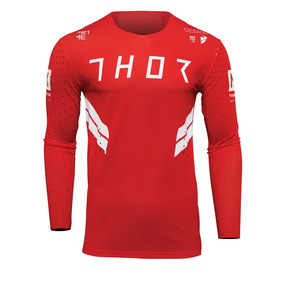 THOR MX S22 Prime Hero Jersey Adult Red/White