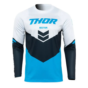 THOR MX Jersey Sector Youth Chevron Blue/Midnight