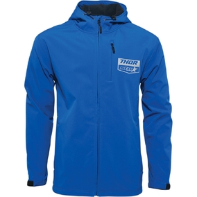 THOR MX JACKET STAR TEAM SOFT SHELL BLUE