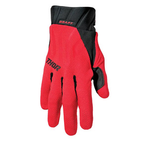 THOR S22 Draft Glove Red/Blk
