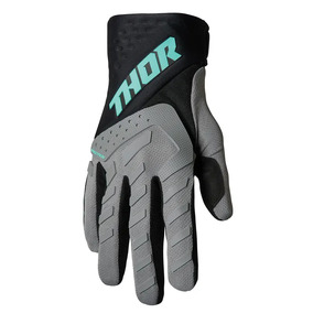 THOR S22 Spectrum  Adult Glove Grey/Black/Mint