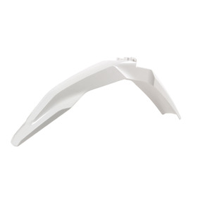 RTech Husqvarna TC / FC / FE / TE / TX125-450 16-23 White Front Fender