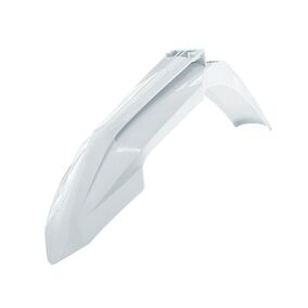 RTech KTM SX/SXF 23-24 EXC/EXCF 2024 White Front Fender