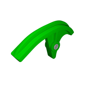 RTech Kawasaki KXF450 KX450X 24-26 Frame Chain Slider - Green
