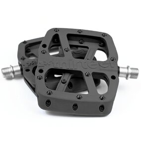 Base Flat Pedal Comp Body 22 pins Black