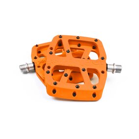 Base Flat Pedal Comp Body 22 pins Orange