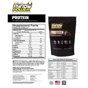 Protein Premium Whey Powder - Chocolate 900g