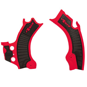 RTech Honda CRF250-450R 21-24 Red/Black Frame Guards