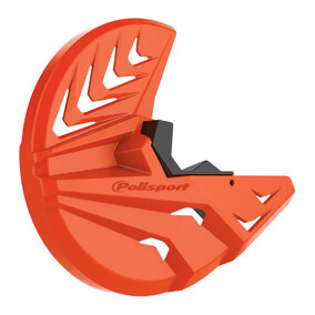 POLISPORT HUSQVARNA / KTM / HUSABERG ORANGE DISC PROTECTOR
