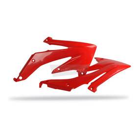 Honda CRF450 05-08 Radiator Scoops Red