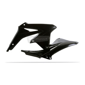 Suzuki RMZ450 08-17 Radiator Scoops Black