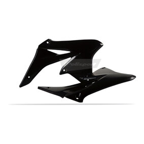 Suzuki RMZ250 10-18 Radiator Scoops Black