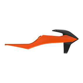 KTM SX/SXF 19-22 EXC/EXCF/XCF 20-23 Radiator Scoops Orange/Black