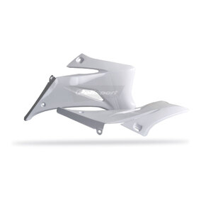 Yamaha YZ250F YZ450F 06-09 Radiator Scoops White