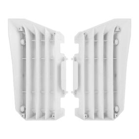 POLISPORT YAMAHA YZ250F 14-18 YZ250FX 15-19 YZ450F 14-17 RADIATOR LOUVERS - WHT