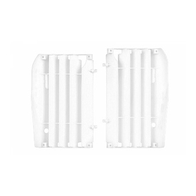 POLISPORT HONDA CRF250R 10-13 RADIATOR LOUVERS - WHT
