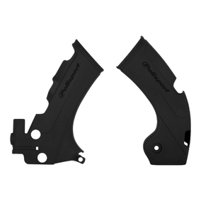 POLISPORT YAMAHA YZ250F WRF450 19-23 YZ450F 19-22 FRAME PROTECTOR - BLK