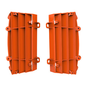 POLISPORT KTM 16-22 RADIATOR LOUVERS - ORG