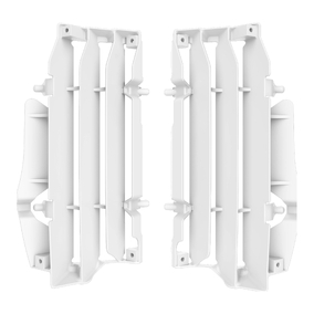 POLISPORT BETA RR250/300 2T 350/400/450 4T 20-25 RADIATOR LOUVERS - WHT