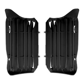 POLISPORT HONDA CRF250 CRF250RX 22-25 CRF450 CRF450RX 21-25 BLACK RADIATOR LOUVERS