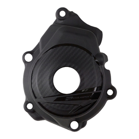 POLISPORT GAS GAS MC250F/MC350F KTM XCF/SXF HUSQVARNA FC/FX 250/350 23-25 BLACK IGNITION COVER