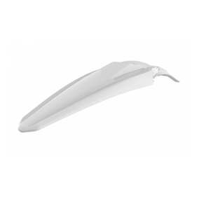 POLISPORT KAWASAKI KX250F 17-20 KX450F 16-18 REAR FENDER - WHT