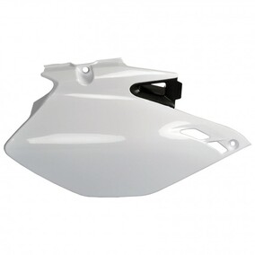 POLISPORT YAMAHA WR250F 07-14 WR450F 07-11 SIDE PANELS - WHT
