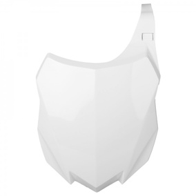 POLISPORT KAWASAKI KXF250 13-16 KXF450 13-15 WHT NUMBER PLATE