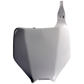 POLISPORT KAWASAKI KX125 KX250 03-08 KX250F 04-08 KX450F 06-08 WHITE NUMBER PLATE