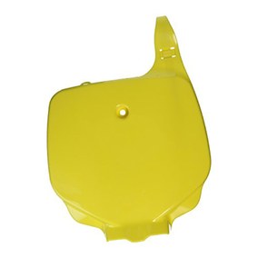 POLISPORT SUZUKI RM100 03-06 KAWASAKI KX100 98-05 RMYEL NUMBER PLATE