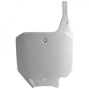POLISPORT HONDA CR80 96-02 CR85 03-06 WHT NUMBER PLATE