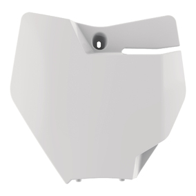 POLISPORT GAS GAS MC85 21-24 KTM 85SX 18-24 WHT NUMBER PLATE