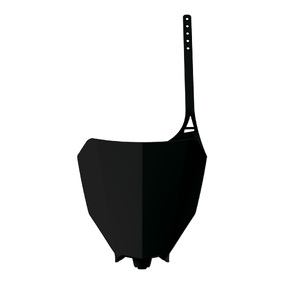 POLISPORT HONDA CR125 CR250 02-07 - BLACK RESTYLING NUMBER PLATE