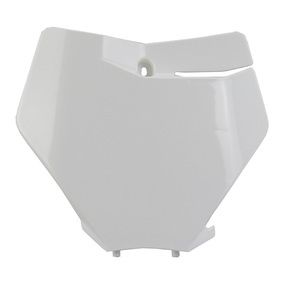 POLISPORT KTM SX SXF XCF 19-22 OEM WHT NUMBER PLATE