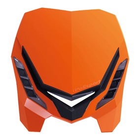 POLISPORT E-BLAZE HEADLIGHT ORANGE/BLACK